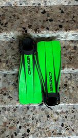 pinne frog cressi subacquea