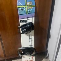 Tavola Snowboard 150 con attacchi