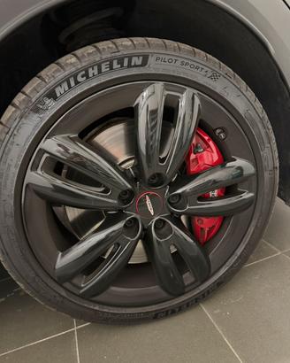 4 Cerchi JCW 17” Neri + Gomme