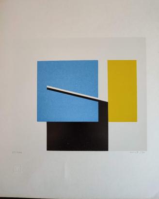 Serigrafia "Senza Titolo" di Enrico Ciuti