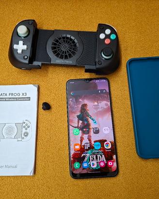 Samsung A50 + joystick + cover