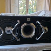 Subwoofer JBL GT5-2402BR + Amplificatore Kenwood