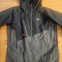 Guscio gore tex millet