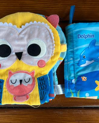 2 Libri tattili prima infanzia