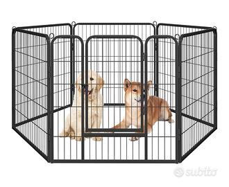 Recinto per cani da interno e esterno 