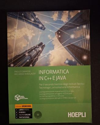 Libro informatica in C++ e Java