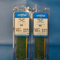 DDR4 UDIMM 8GB CRUCIAL NUOVA