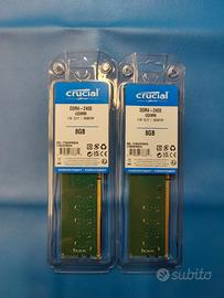 DDR4 UDIMM 8GB CRUCIAL NUOVA
