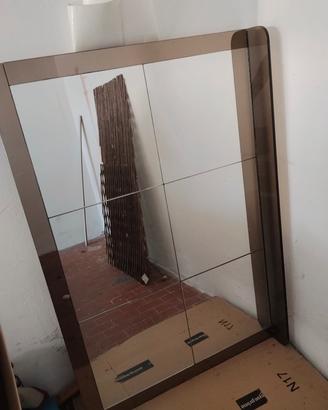 Specchio per bagno con mensola
