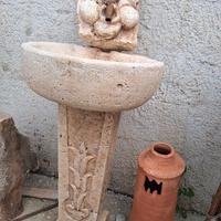 fontana con mascherone 