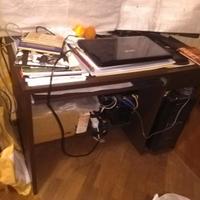 Scrivania PC Rovere Moro