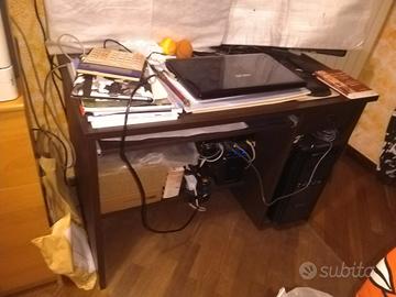 Scrivania PC Rovere Moro