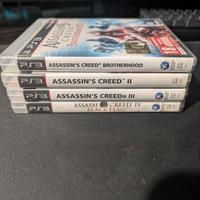 Lotto giochi Assassin's Creed per Ps3