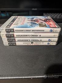 Lotto giochi Assassin's Creed per Ps3