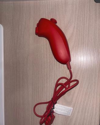 controller Nunchuk rosso