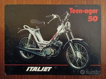 ITALJET Teen Ager 50 ciclomotore - volantino