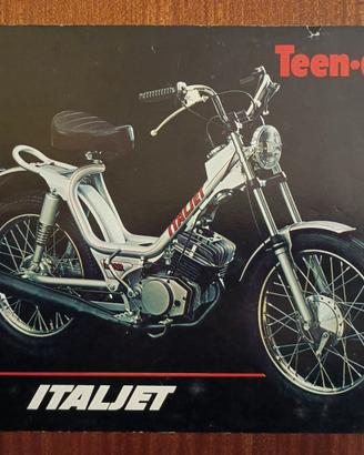 ITALJET Teen Ager 50 ciclomotore - volantino