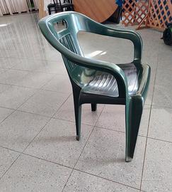 sedie in resina impilabili ( 80 pezzi) 