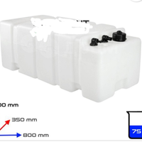 Tanica acqua con doccetta presa accendisigari