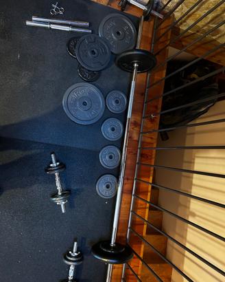 ATTREZZATURA PALESTRA  – SET COMPLETO