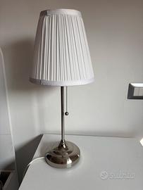 Coppia abat-jour bianche