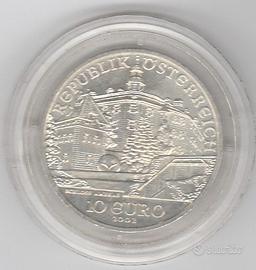 Austria 10 euro, 2002  FDC  argento .925