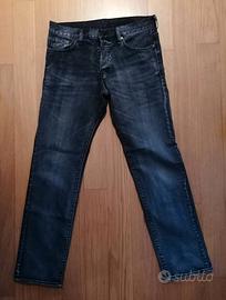Jeans nero slavato/carbone taglia 31x32