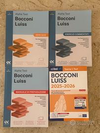 Kit completo Alphatest Bocconi Luiss Cattolica