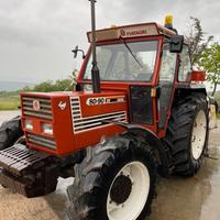 Trattore Fiat 80-90 macchina operatrice