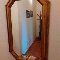 SPECCHIO CORNICE LEGNO