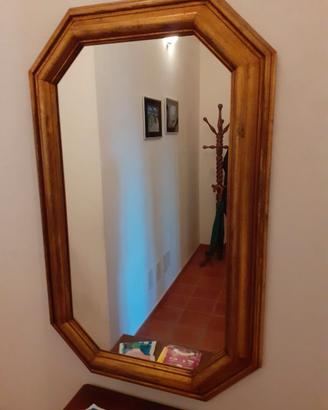 SPECCHIO CORNICE LEGNO