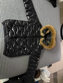 Balue nero con pelliccia