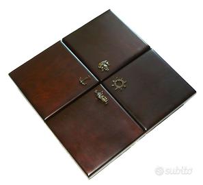 Scatola in legno di mogano