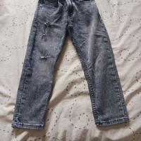 Jeans neri scoloriti marca Diesel anni 6