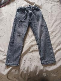 Jeans neri scoloriti marca Diesel anni 6