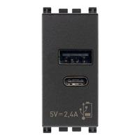 Alimentatore USB C Arke Vimar adattatore 19292.AC