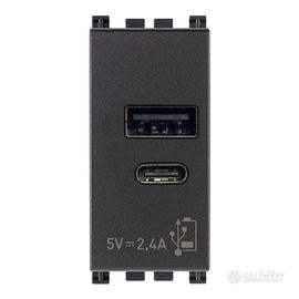Alimentatore USB C Arke Vimar adattatore 19292.AC