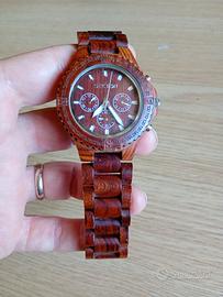 orologio Sector cronografo legno