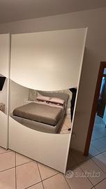 armadio scorrevole 2 ante