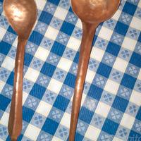 9 pezzi in rame vintage 