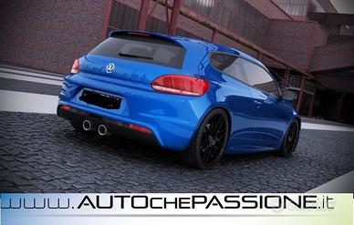 Estrattore sott paraurti posteriore Scirocco 08 17