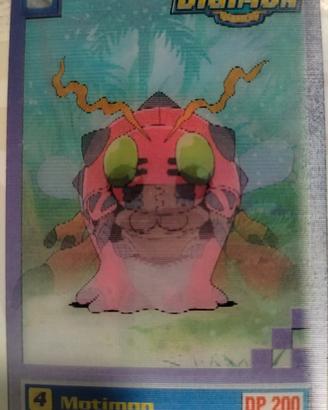 card Simpson e 1 Digimon 
