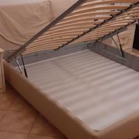 letto matrimoniale contenitore