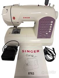 Macchina per cucire singer curvy 8763