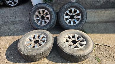 cerchi in lega gomme Pajero fuoristrada 15