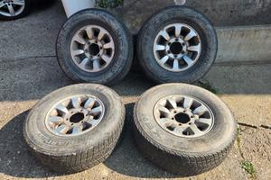 cerchi in lega gomme Pajero fuoristrada 15