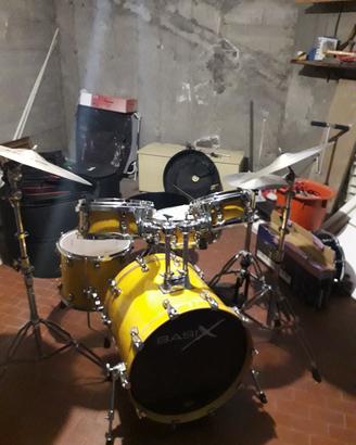 Batteria acustica completa