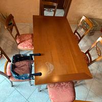Tavolo con 6 sedie