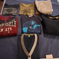 felpe, maglioni e pantaloni tuta