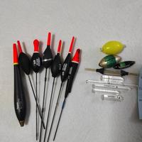 galleggianti vetrini piombi trota lago 